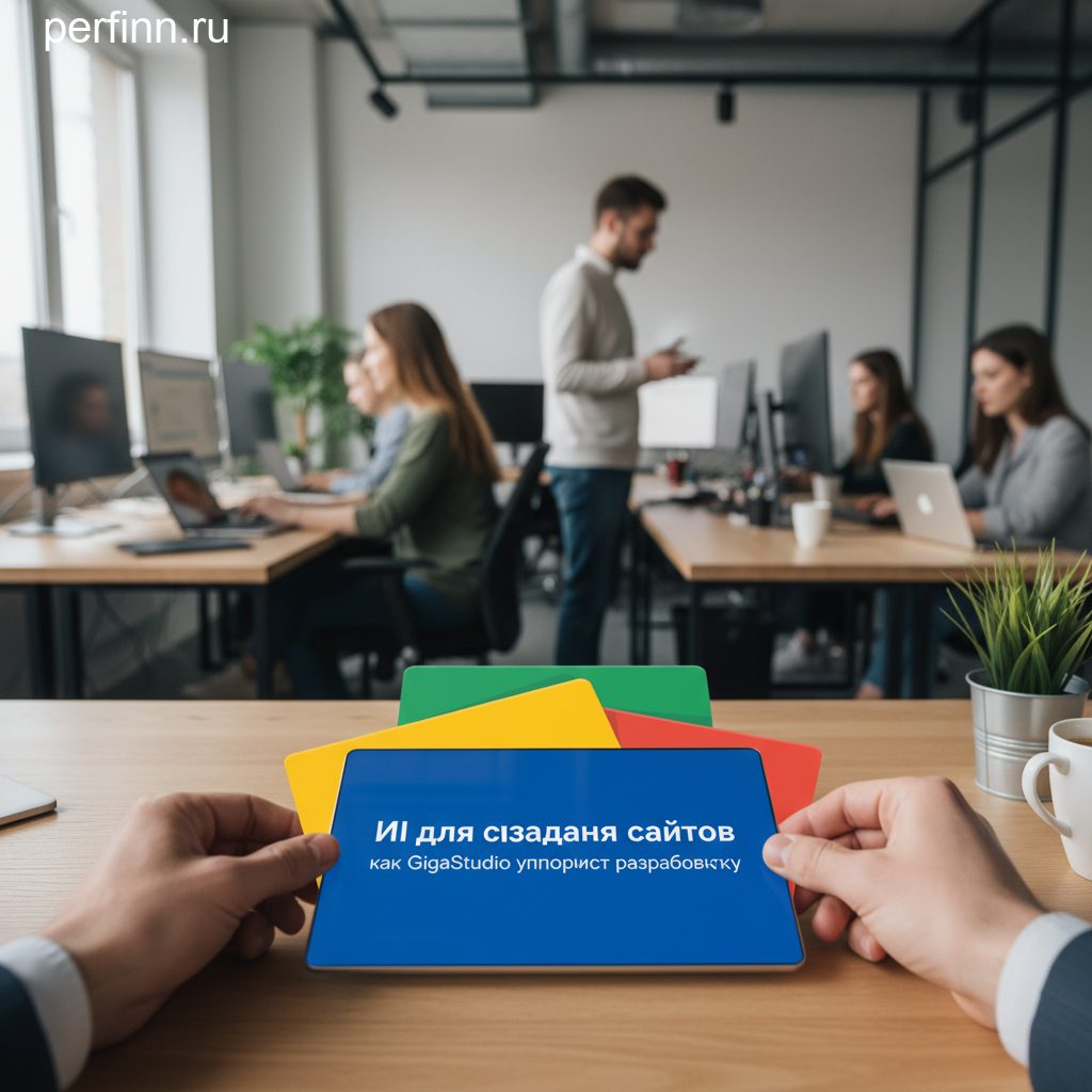 ИИ для создания сайтов: как GigaStudio упрощает разработку
