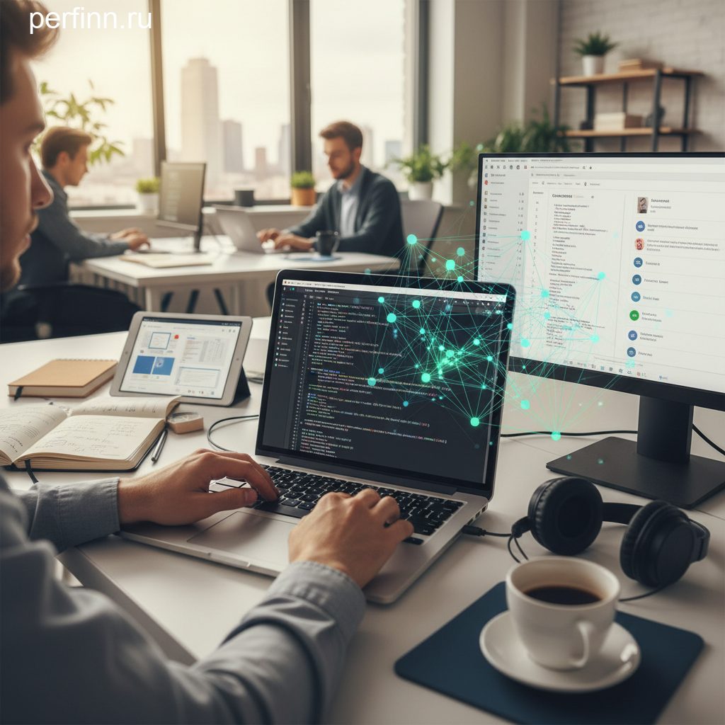 Нейросеть для написания кода: как ускорить разработку CRM и ботов